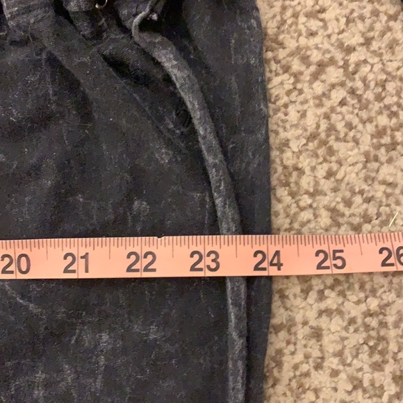 LTB Charcoal Black Embroidered Tie Dye T-Shirt - Picture 9 of 10